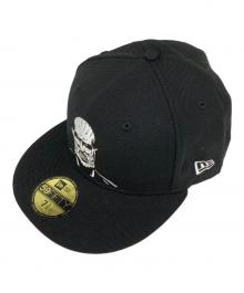 New Era×進撃の巨人（ニューエラ×シンゲキノキョジン）の古着「ベースボールキャップ」｜ブラック
