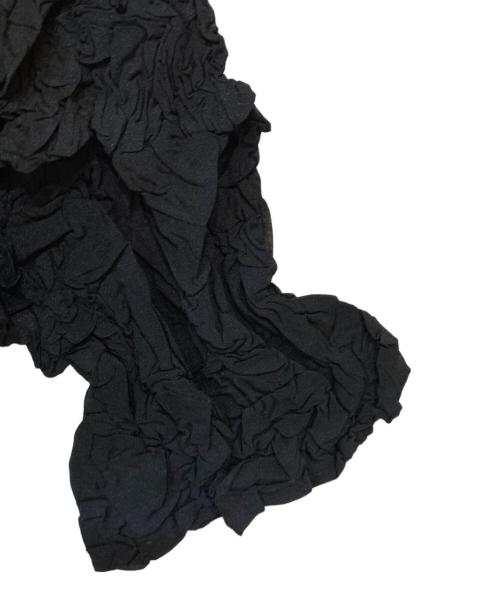 ISSEY MIYAKE（イッセイミヤケ）ISSEY MIYAKE (イッセイミヤケ) シワ加工トップス ブラック サイズ:Mの古着・服飾アイテム