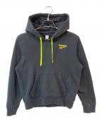 REEBOK×X-LARGEリーボック×エクストララージ）の古着「コラボプルオーバーパーカー」｜ブラック