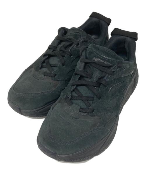 HOKAONEONE（ホカオネオネ）HOKAONEONE (ホカオネオネ) クリフトン L スエード ブラック サイズ:US8の古着・服飾アイテム