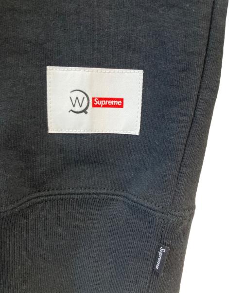 WTAPS（ダブルタップス）WTAPS (ダブルタップス) SUPREME (シュプリーム) 21FW Crewneck / コラボクルーネックスウェット ブラック サイズ:XLの古着・服飾アイテム
