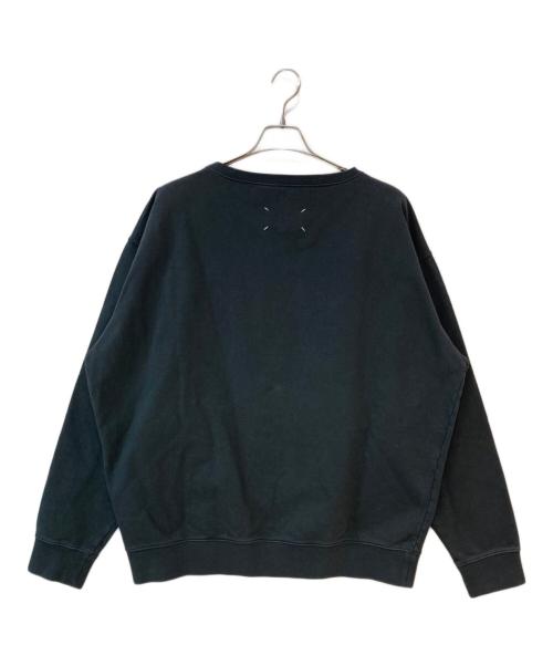 Maison Margiela（メゾンマルジェラ）Maison Margiela (メゾンマルジェラ) 23SS ナンバリングロゴ SWEATSHIRT CHALK/スウェットシャツチョーク グレー サイズ:Mの古着・服飾アイテム