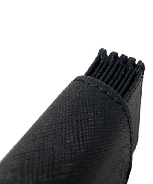 Vivienne Westwood（ヴィヴィアンウエストウッド）Vivienne Westwood (ヴィヴィアンウエストウッド) SAFFIANO FLAP CARD HOLDER サフィアーノ・フラップ・カードホルダー　カードケース サフィアーノ ブラックの古着・服飾アイテム