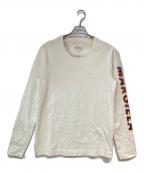 Maison Margielaメゾンマルジェラ）の古着「ダメージ加工 Longsleeve T-shirt」｜ホワイト