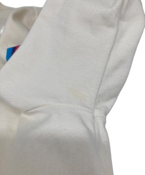 Maison Margiela（メゾンマルジェラ）Maison Margiela (メゾンマルジェラ) ダメージ加工 Longsleeve T-shirt ホワイト サイズ:48の古着・服飾アイテム