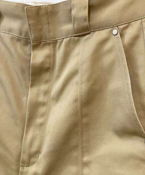 Dickies（ディッキーズ）Dickies (ディッキーズ) SLY (スライ) HOLE STRAIGHTワークパンツ ベージュ サイズ:2の古着・服飾アイテム