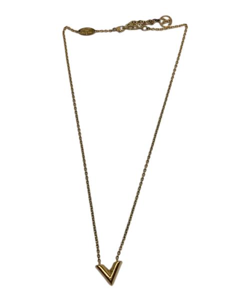 LOUIS VUITTON（ルイ ヴィトン）LOUIS VUITTON (ルイ ヴィトン) エセンシャルV ネックレス ゴールドの古着・服飾アイテム