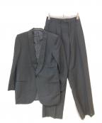 Yves Saint Laurentイヴサンローラン）の古着「タキシード セットアップ」｜ブラック