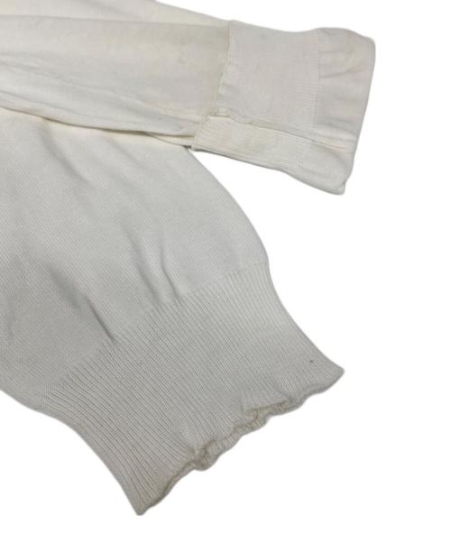 Salvatore Ferragamo（サルヴァトーレ フェラガモ）Salvatore Ferragamo (サルヴァトーレ フェラガモ) 花柄カーディガン ホワイト サイズ:Ｌの古着・服飾アイテム