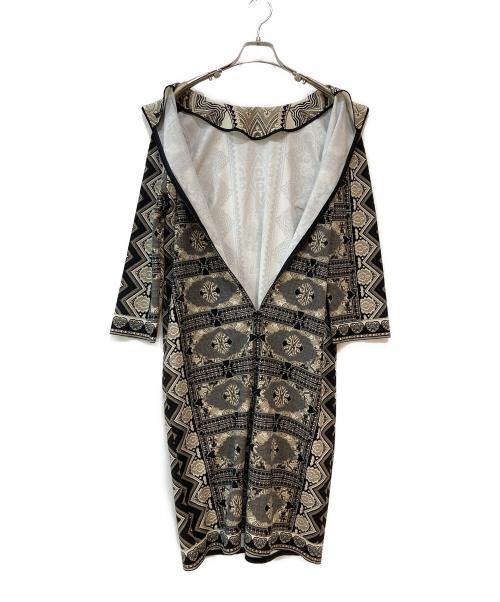 ETRO（エトロ）ETRO (エトロ) ペイズリー柄ワンピース ベージュ サイズ:46の古着・服飾アイテム