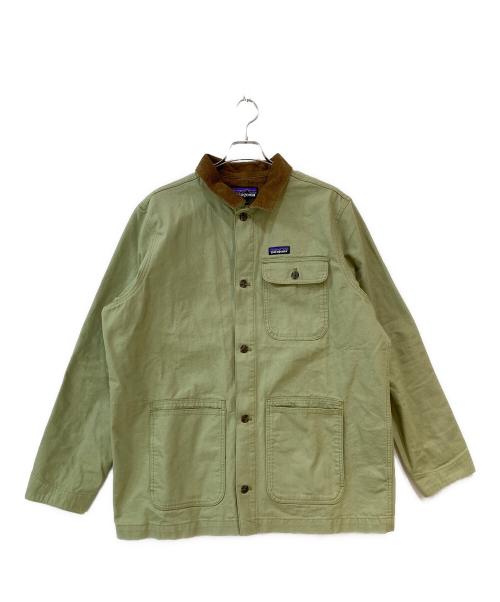 Patagonia（パタゴニア）Patagonia (パタゴニア) Point Reyes Canvas Jacket/ ポイントレイズ キャンバスジャケット Gumtree Green サイズ:XLの古着・服飾アイテム
