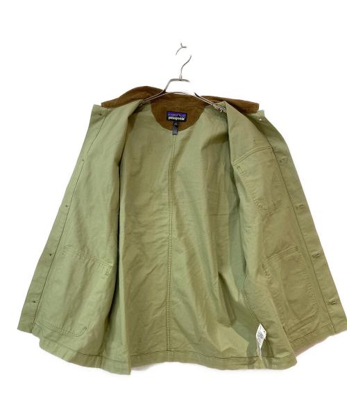 Patagonia（パタゴニア）Patagonia (パタゴニア) Point Reyes Canvas Jacket/ ポイントレイズ キャンバスジャケット Gumtree Green サイズ:XLの古着・服飾アイテム