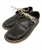 Trippenトリッペン）の古着「SHEET BLUE レザーシューズ」｜ブラック