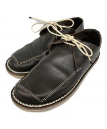 Trippen（トリッペン）の古着「SHEET BLUE レザーシューズ」｜ブラック