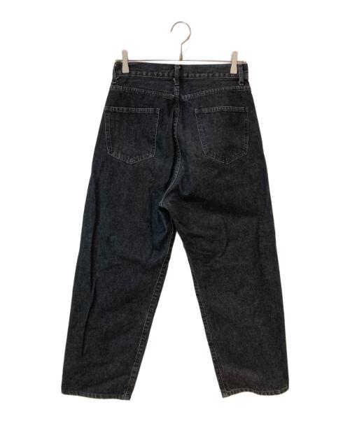 STEVEN ALAN（スティーブンアラン）STEVEN ALAN (スティーブンアラン) 13.5oz DENIM 5P BAGGY TAPERED PANTS ブラック サイズ:76の古着・服飾アイテム