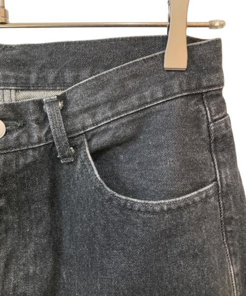 STEVEN ALAN（スティーブンアラン）STEVEN ALAN (スティーブンアラン) 13.5oz DENIM 5P BAGGY TAPERED PANTS ブラック サイズ:76の古着・服飾アイテム