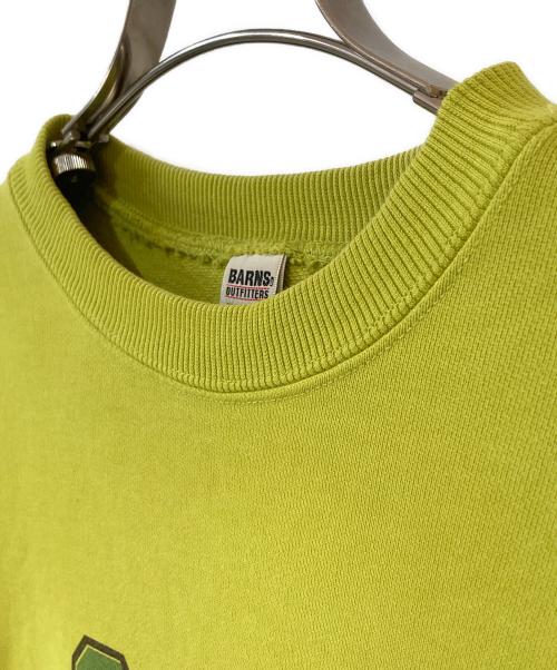 BARNS OUTFITTERS（バーンズアウトフィッターズ）BARNS OUTFITTERS (バーンズアウトフィッターズ) MAX WEIGHT SWEAT CAL CO-78 イエロー サイズ:Mの古着・服飾アイテム