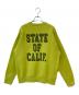 BARNS OUTFITTERS (バーンズアウトフィッターズ) MAX WEIGHT SWEAT CAL CO-78 イエロー サイズ:M：5000円