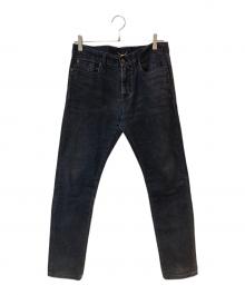 Saint Laurent Paris（サンローランパリ）の古着「D02 M/SK-LW ストレッチスキニーデニムパンツ」｜ブラック