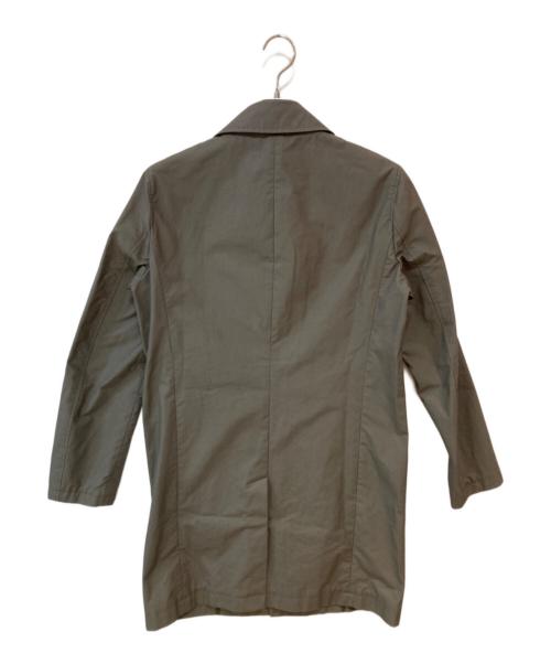 A.P.C.（アーペーセー）A.P.C. (アーペーセー) 比翼ステンカラーコート カーキ サイズ:XSの古着・服飾アイテム