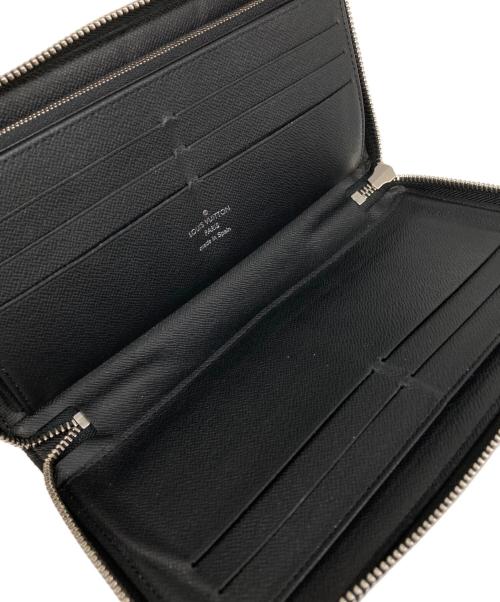 LOUIS VUITTON（ルイ ヴィトン）LOUIS VUITTON (ルイ ヴィトン) ジッピー オーガナイザー ラウンドファスナー長財布 ブラックの古着・服飾アイテム