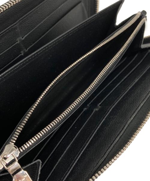LOUIS VUITTON（ルイ ヴィトン）LOUIS VUITTON (ルイ ヴィトン) ジッピー オーガナイザー ラウンドファスナー長財布 ブラックの古着・服飾アイテム