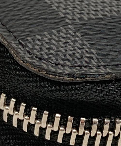 LOUIS VUITTON（ルイ ヴィトン）LOUIS VUITTON (ルイ ヴィトン) ジッピー オーガナイザー ラウンドファスナー長財布 ブラックの古着・服飾アイテム