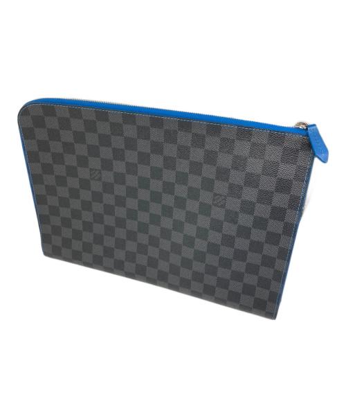 LOUIS VUITTON（ルイ ヴィトン）LOUIS VUITTON (ルイ ヴィトン) ポシェット・ジュール GM セカンドバッグ ブラックの古着・服飾アイテム