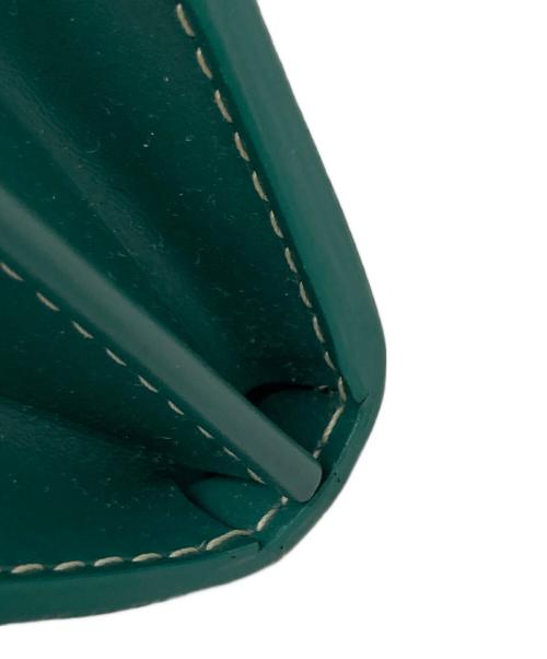 GOYARD（ゴヤール）GOYARD (ゴヤール) Varenne Continental Wallet　ヴァレンヌ・コンチネンタル・ウォレット　 ヴァレンヌ ポーチ ウォレット ショルダーバッグ グリーンの古着・服飾アイテム