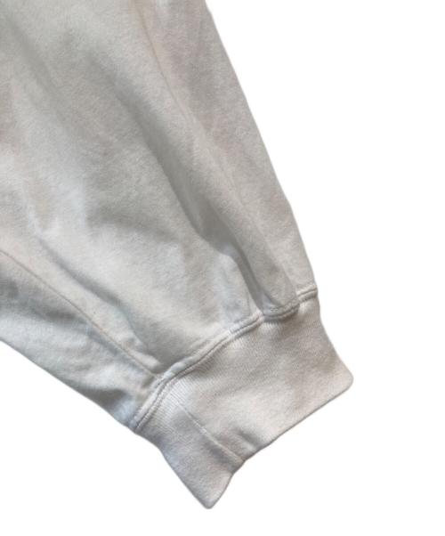 is-ness（イズネス）is-ness (イズネス) BALLOON LONG SLEEVE T SHIRT ホワイト サイズ:Lの古着・服飾アイテム