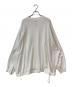 is-ness (イズネス) BALLOON LONG SLEEVE T SHIRT ホワイト サイズ:L：5000円