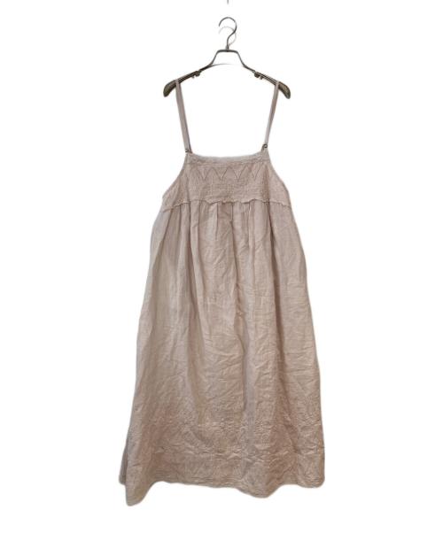 Samansa Mos2（サマンサモスモス）Samansa Mos2 (サマンサモスモス) kazumi (カズミ) コラボキャミソールワンピース ピンク サイズ:FREEの古着・服飾アイテム