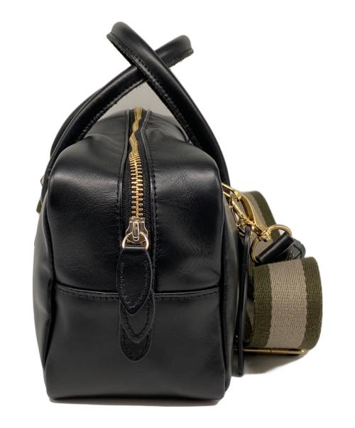 YOUNG & OLSEN The DRYGOODS STORE（ヤングアンドオルセン ザ ドライグッズストア）YOUNG & OLSEN The DRYGOODS STORE (ヤングアンドオルセン ザ ドライグッズストア) FRAMeWORK (フレームワーク) 別注CHARM WIDE BOTTLE BAG ブラックの古着・服飾アイテム