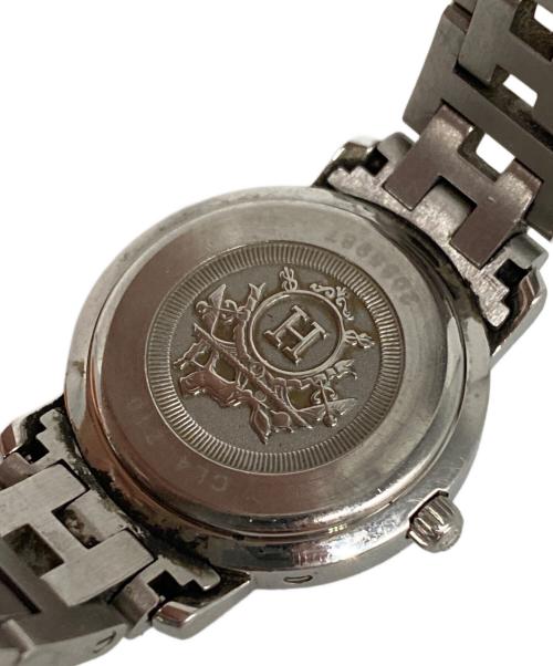 HERMES（エルメス）HERMES (エルメス) クリッパー リストウォッチ ブルーの古着・服飾アイテム