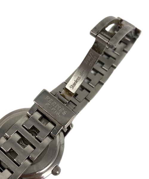 HERMES（エルメス）HERMES (エルメス) クリッパー リストウォッチ ブルーの古着・服飾アイテム