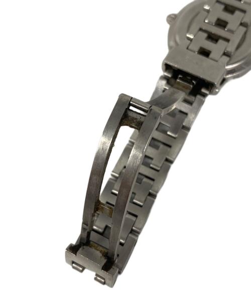 HERMES（エルメス）HERMES (エルメス) クリッパー リストウォッチ ブルーの古着・服飾アイテム