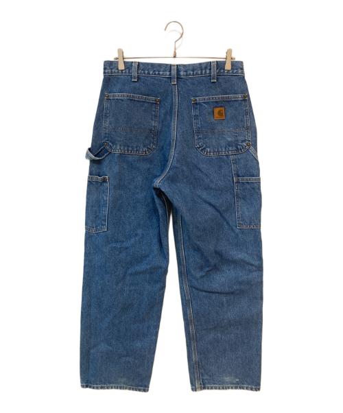 CarHartt（カーハート）CarHartt (カーハート) DOUBLE FRONT LOGGER DUNGAREE ダブル フロント ロガー ダンガリー　デニム ペインターパンツ インディゴ サイズ:81の古着・服飾アイテム