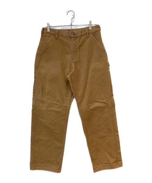 CarHartt（カーハート）CarHartt (カーハート) ウォッシュドダックペインターパンツ ブラウン サイズ:78.5の古着・服飾アイテム