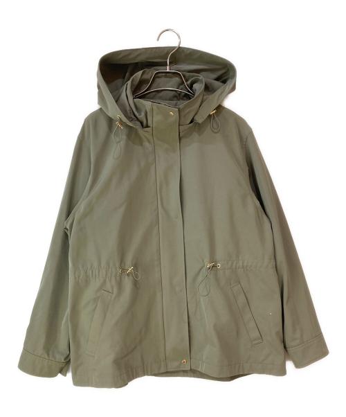23区（ニジュウサンク）23区 (ニジュウサンク) 【撥水加工】ライトツイル マウンテンパーカー カーキ サイズ:38の古着・服飾アイテム