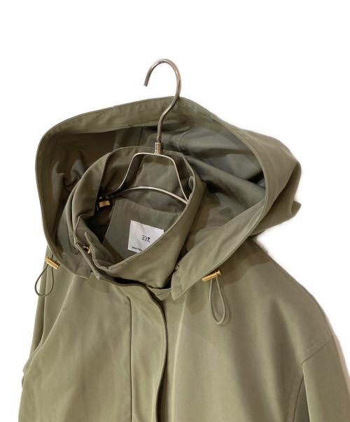 23区（ニジュウサンク）23区 (ニジュウサンク) 【撥水加工】ライトツイル マウンテンパーカー カーキ サイズ:38の古着・服飾アイテム