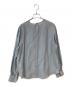 IENA (イエナ) ラミーリヨセルノーカラーブラウス ブルー サイズ:無：8000円