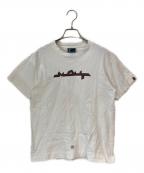 A BATHING APEアベイシングエイプ）の古着「MOUT Exhibition Print Tee」｜ホワイト
