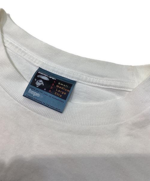 A BATHING APE（アベイシングエイプ）A BATHING APE (アベイシングエイプ) MOUT Exhibition Print Tee ホワイト サイズ:Sの古着・服飾アイテム