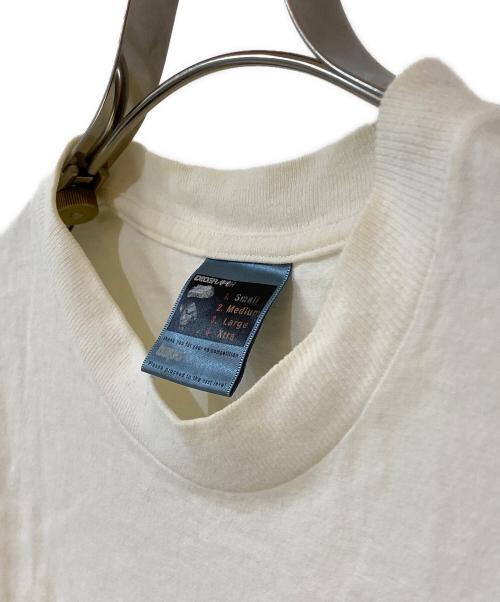 A BATHING APE（アベイシングエイプ）A BATHING APE (アベイシングエイプ) 90s MOUT Exhibition Print Tee ホワイト サイズ:Sの古着・服飾アイテム