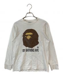 A BATHING APE（アベイシングエイプ）の古着「プリントカットソー」｜ホワイト