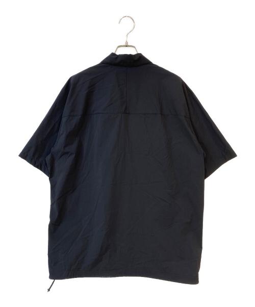 theory（セオリー）theory (セオリー) CLYFFORD POV Ｓ ECO NYLON ハーフジップシャツ ブラック サイズ:Mの古着・服飾アイテム