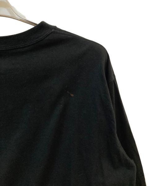 ENNOY（エンノイ）ENNOY (エンノイ) エンブロイダリーロゴ クルーネック カットソー ブラック サイズ:Lの古着・服飾アイテム