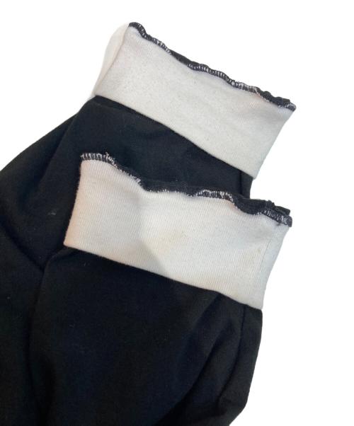 ENNOY（エンノイ）ENNOY (エンノイ) エンブロイダリーロゴ クルーネック カットソー ブラック サイズ:Lの古着・服飾アイテム