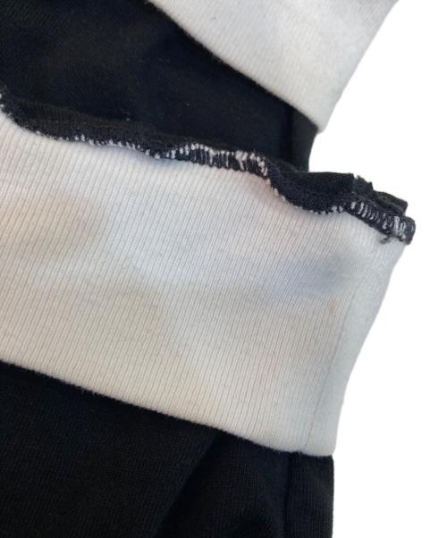 ENNOY（エンノイ）ENNOY (エンノイ) エンブロイダリーロゴ クルーネック カットソー ブラック サイズ:Lの古着・服飾アイテム