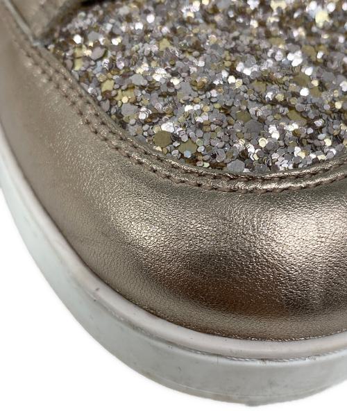 JIMMY CHOO（ジミーチュウ）JIMMY CHOO (ジミーチュウ) MIAMI ローカットスニーカー グレー サイズ:37の古着・服飾アイテム